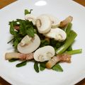 chou*'s cooksnap of when they made クレソンと生マッシュルームのサラダ.