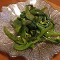 トクライ's cooksnap of when they made ピーマンの大葉炒め.