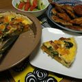pinokoto's cooksnap of when they made ほうれん草&ベーコンの簡単キッシュ.