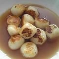 えみとも's cooksnap of when they made レンジで簡単タレの残りご飯みたらし団子.