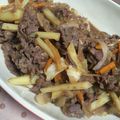 近藤家の食卓's cooksnap of when they made 手抜き！コストコのプルコギで野菜炒め.