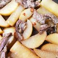 なみっくま♪'s cooksnap of when they made すじ大根.