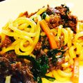 ちむちむーん's cooksnap of when they made コストコプルコギ焼きうどん.