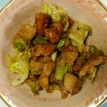 ぽぷりる's cooksnap of when they made こってり甘辛☆鶏肉とキャベツのみそ炒め.