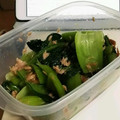 クックTSILSL☆'s cooksnap of when they made 青梗菜とツナのオイスター和え.