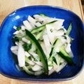 tomokakyo's cooksnap of when they made サラダ風＊山芋と新玉ねぎの青しそ酢和え＊.
