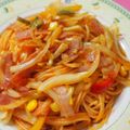 izawabee's cooksnap of when they made ちゃちゃっと！シンプルなナポリタン.
