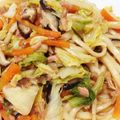 時短だいすき's cooksnap of when they made *ツナとキャベツの焼きうどん*.