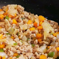 セイリク's cooksnap of when they made 豚挽肉の味噌炒めver簡単.