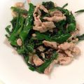 ちょめみるく's cooksnap of when they made 豚ニラの塩昆布＆柚子胡椒炒め☆.