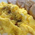 kotetsumam's cooksnap of when they made 私のスクランブルエッグ.