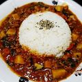 クックTB9SX2☆'s cooksnap of when they made 簡単！野菜たっぷりキーマカレー♡.