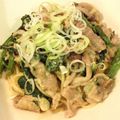 ももろん２９'s cooksnap of when they made 豚肉とネギの豆乳クリームパスタ.