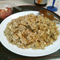 豆乳ポテト's cooksnap of when they made 豆腐と残りご飯でチャーハン.