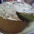 なんとかma's cooksnap of when they made 卵白消費に♪しっとり抹茶ケーキ胡桃入り.