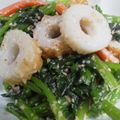 アルトともこ's cooksnap of when they made ほうれん草×チクワ♡簡単マヨポン酢和え.
