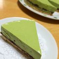 ぽっちゃん＊°'s cooksnap of when they made 抹茶レアチーズケーキ.