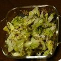 Nekozame's cooksnap of when they made キャベツのゆかり和え.