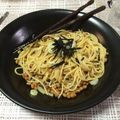 huskyB's cooksnap of when they made 納豆じゃこペペロンチーノ.