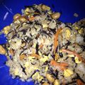 クック8HC8EM☆'s cooksnap of when they made ひじきの煮物で栄養満点！卵炒飯♡.