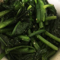 ぽる＊'s cooksnap of when they made 簡単☆ほうれん草の胡麻和え.
