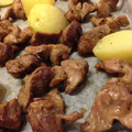 まりおっぴ's cooksnap of when they made 新ジャガと砂肝の黒胡椒オーブン焼き.