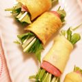 n＆k's cooksnap of when they made 激安オシャレ水菜のサラダ♪♪.
