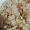 yukariin's cooksnap of when they made たけのこご飯.