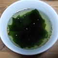 クックQGFJLB☆'s cooksnap of when they made 腎臓にやさしい：わかめスープ.