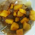 あやかんぱり's cooksnap of when they made 夏休みのヘルシーおやつ！寒天の黒蜜かけ.
