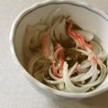 きらり流れ星's cooksnap of when they made めかぶでトロ～リ♪新玉葱のサラダ.