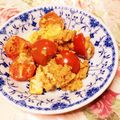 あざらしの赤ちゃん's cooksnap of when they made プチトマトのピリ辛卵とじ.