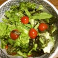 エムエムがっちゃん's cooksnap of when they made レタスと海苔のシンプルサラダ.