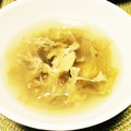 saya♡♡'s cooksnap of when they made レタス と 卵 と しょうが のスープ☆.