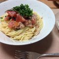 maya0407's cooksnap of when they made 昆布茶で簡単！トマトとツナの冷製パスタ.