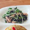 riho⍤⃝﻿'s cooksnap of when they made ひじきと貝割れの☆ツナあえ.