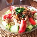 あさやん．'s cooksnap of when they made 簡単美味！夏の冷やしジャージャーそうめん.