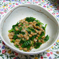 サオリ's cooksnap of when they made ほうれん草の納豆和え.