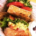 barahimeno's cooksnap of when they made おしゃれに朝食☆プチバケットサンド.