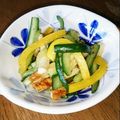 вё⭐чü's cooksnap of when they made きゅうり☆パプリカ☆ちくわ炒め.