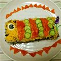 chipai's cooksnap of when they made 牛乳パックで鯉のぼりの押し寿司.