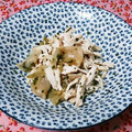 westerly's cooksnap of when they made ザーサイと茹で鶏の和え物.