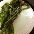 明日も晴れ's cooksnap of when they made ワラビのあく抜き.