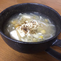 Nya6nya6's cooksnap of when they made ラーメンスープで♪もやしと豆腐のとろみ煮.