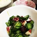 えりこは's cooksnap of when they made 母の味★タコとキュウリの酢の物.