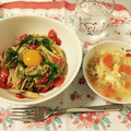 ikechiso's cooksnap of when they made 簡単☆みょうがの冷製パスタ♡.