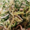 すずらんﾁｬﾝ's cooksnap of when they made キュウリと玉ねぎの中華風サラダ.