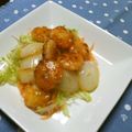 オキラックマ's cooksnap of when they made 揚げないから簡単♪♪プリプリ海老マヨ☆.