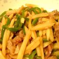 manicafe's cooksnap of when they made 簡単×チンジャオロース×ジャガイモで♪.