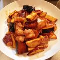 ねむねむ♪'s cooksnap of when they made 鶏とカボチャとさつま芋(^ω^)甘辛あん.